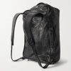 Helmet 052 Leather Backpack - BK