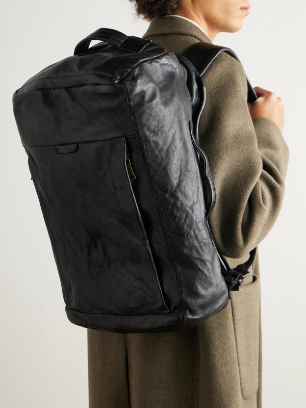 Helmet 052 Leather Backpack - E1
