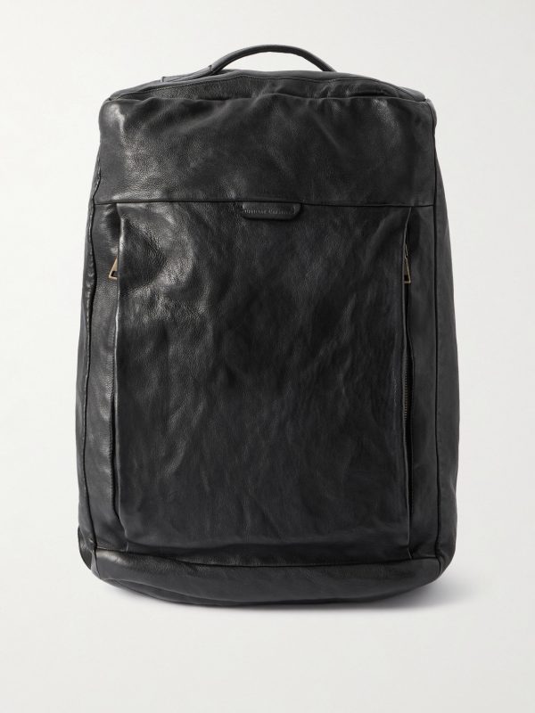 Helmet 052 Leather Backpack