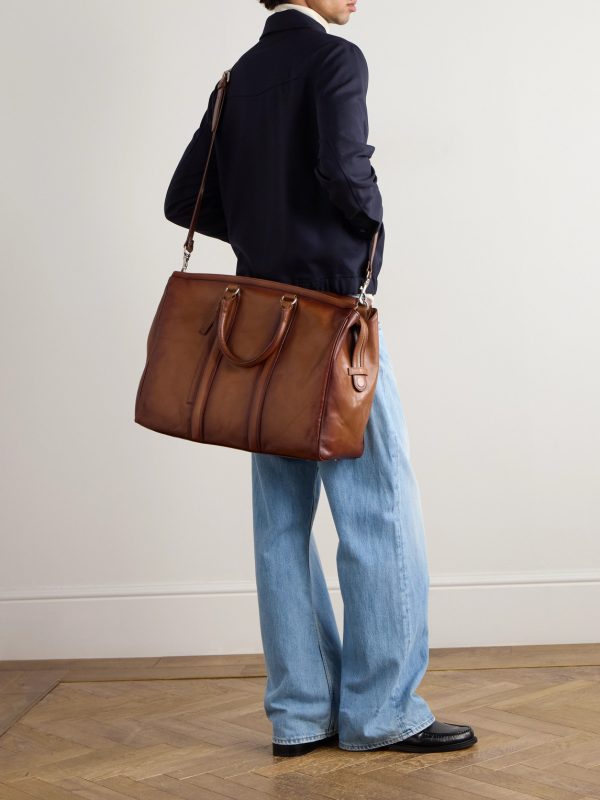 Quentin 009 Leather Weekend Bag - E1