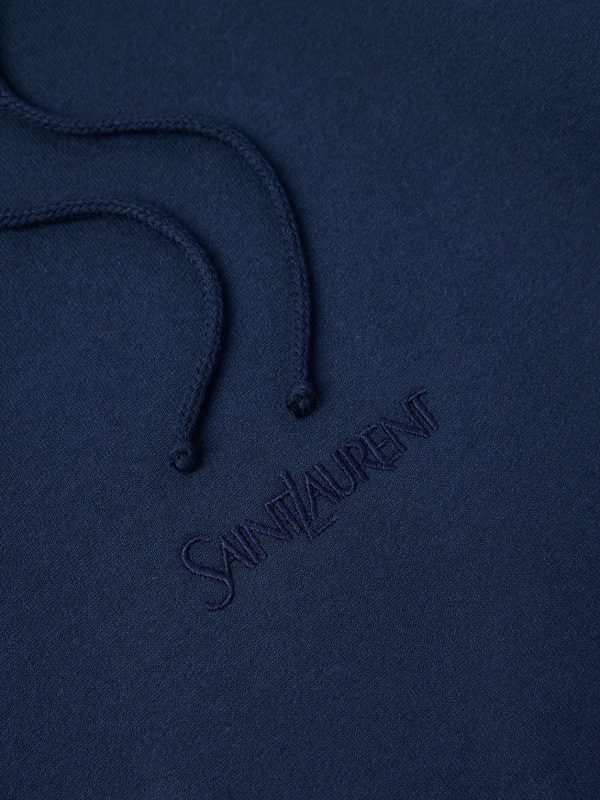 Logo-Embroidered Cotton-Jersey Hoodie - CU Logo-Embroidered Cotton-Jersey Hoodie - CU