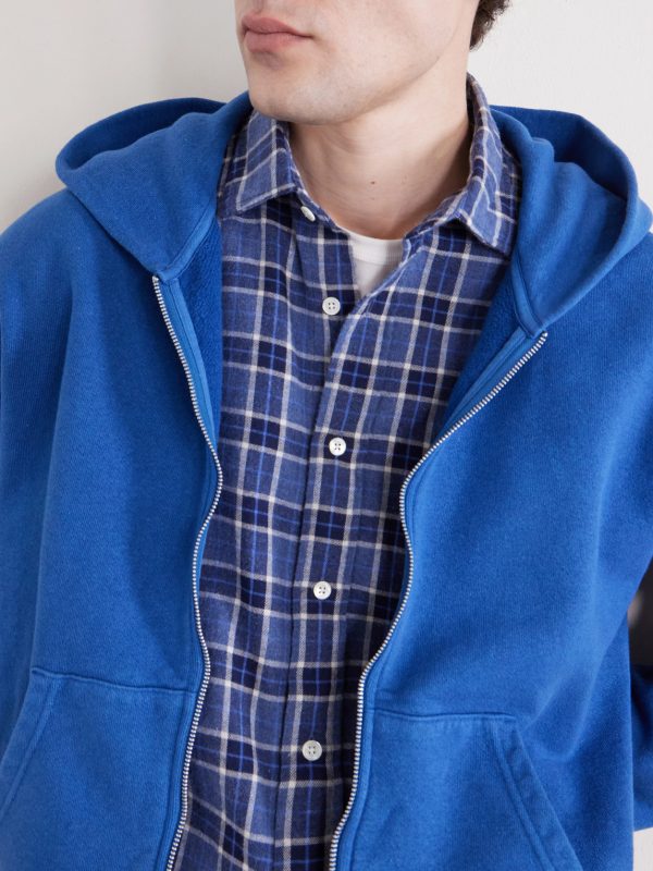 Jumbo Cotton-Jersey Zip-Up Hoodie - CU Jumbo Cotton-Jersey Zip-Up Hoodie - CU