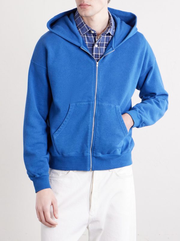 Jumbo Cotton-Jersey Zip-Up Hoodie - FR Jumbo Cotton-Jersey Zip-Up Hoodie - FR