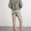 Jumbo Printed Cotton Zip-Up Hoodie - BK Jumbo Printed Cotton Zip-Up Hoodie - BK