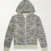 Jumbo Printed Cotton Zip-Up Hoodie Jumbo Printed Cotton Zip-Up Hoodie