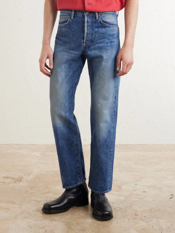 Social Sculpture 01 Straight-Leg Distressed Jeans - FR Social Sculpture 01 Straight-Leg Distressed Jeans - FR