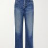 Social Sculpture 01 Straight-Leg Distressed Jeans Social Sculpture 01 Straight-Leg Distressed Jeans