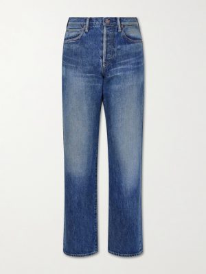 Social Sculpture 01 Straight-Leg Distressed Jeans Social Sculpture 01 Straight-Leg Distressed Jeans
