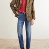 Social Sculpture 01 Straight-Leg Distressed Jeans - OU Social Sculpture 01 Straight-Leg Distressed Jeans - OU