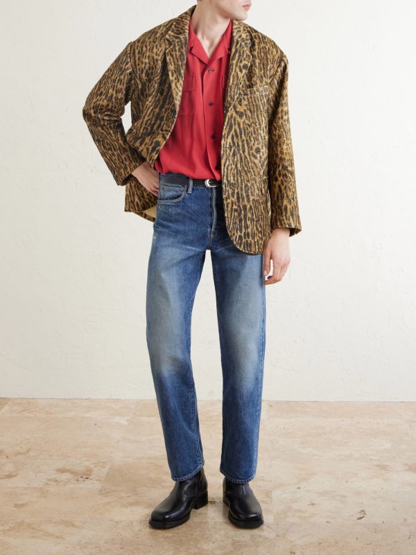 Social Sculpture 01 Straight-Leg Distressed Jeans - OU Social Sculpture 01 Straight-Leg Distressed Jeans - OU