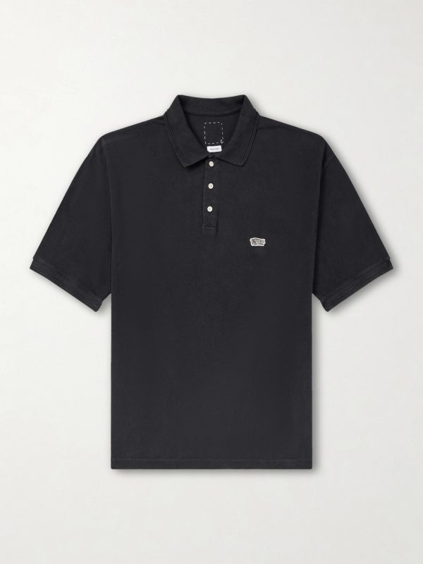 Mondo Logo-Embroidered Cotton-Piqué Polo Shirt