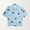 Crosby Camp-Collar Printed Woven Shirt Crosby Camp-Collar Printed Woven Shirt