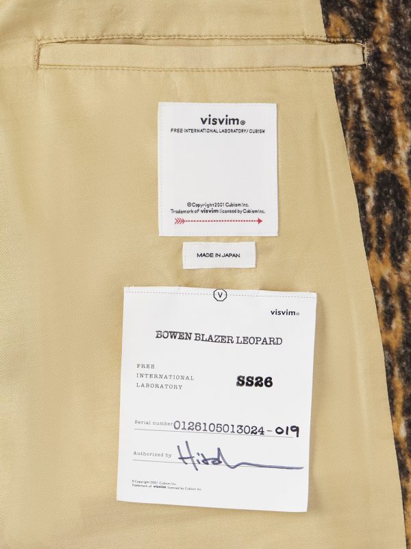 Bowen Leopard-Print Silk Blazer - E2