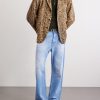 Bowen Leopard-Print Silk Blazer - OU