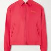 Kluane Logo-Embroidered Wool and Silk-Blend Blouson Jacket Kluane Logo-Embroidered Wool and Silk-Blend Blouson Jacket