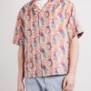 Crosby Camp-Collar Silk and Cotton-Blend Jacquard Shirt - FR Crosby Camp-Collar Silk and Cotton-Blend Jacquard Shirt - FR