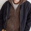 Jumbo Cotton-Jersey Zip-Up Hoodie - CU