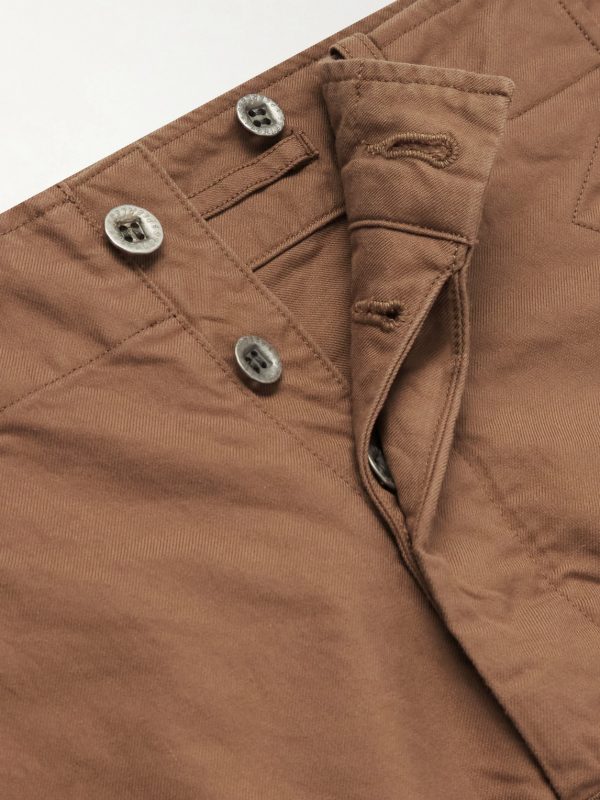 Gesso Straight-Leg Cotton-Twill Trousers - E1 Gesso Straight-Leg Cotton-Twill Trousers - E1