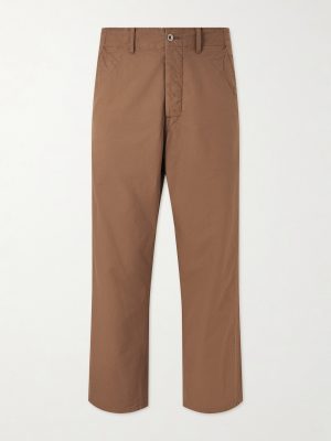 Gesso Straight-Leg Cotton-Twill Trousers Gesso Straight-Leg Cotton-Twill Trousers