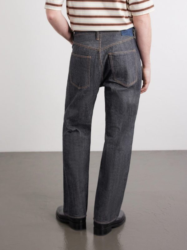 Social Sculpture Wide-Leg Jeans - BK
