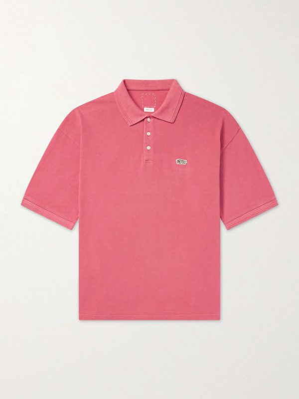 Logo-Embroidered Cotton Polo Shirt Logo-Embroidered Cotton Polo Shirt