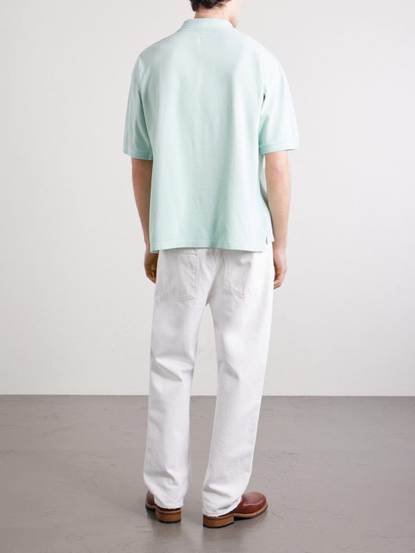 Mondo Logo-Embroidered Cotton-Piqué Polo Shirt - BK Mondo Logo-Embroidered Cotton-Piqué Polo Shirt - BK