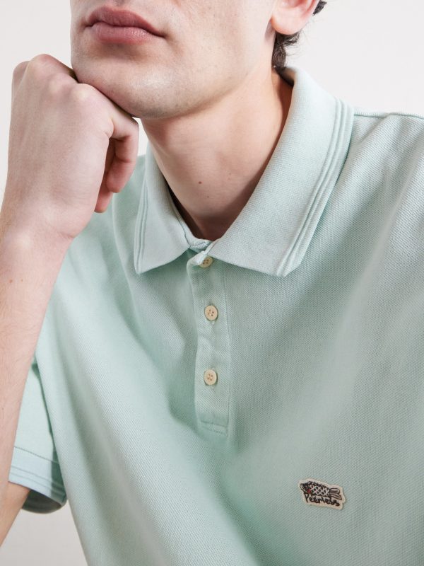 Mondo Logo-Embroidered Cotton-Piqué Polo Shirt - CU Mondo Logo-Embroidered Cotton-Piqué Polo Shirt - CU