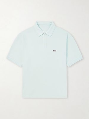 Mondo Logo-Embroidered Cotton-Piqué Polo Shirt Mondo Logo-Embroidered Cotton-Piqué Polo Shirt