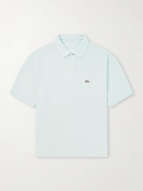 Mondo Logo-Embroidered Cotton-Piqué Polo Shirt Mondo Logo-Embroidered Cotton-Piqué Polo Shirt