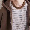Striped Wool and Cotton-Blend T-Shirt - CU