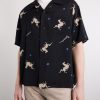 Crosby Camp-Collar Printed Woven Shirt - FR