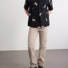 Crosby Camp-Collar Printed Woven Shirt - OU