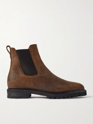 M11 Waxed-Suede Chelsea Boots