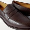 M08 Cross-Grain Leather Penny Loafers - CU M08 Cross-Grain Leather Penny Loafers - CU