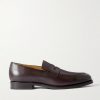 M08 Cross-Grain Leather Penny Loafers M08 Cross-Grain Leather Penny Loafers