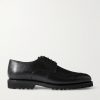 M32 Split-Toe Cross-Grain Leather Derby Shoes M32 Split-Toe Cross-Grain Leather Derby Shoes