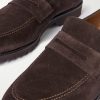 M08 Suede Penny Loafers - CU