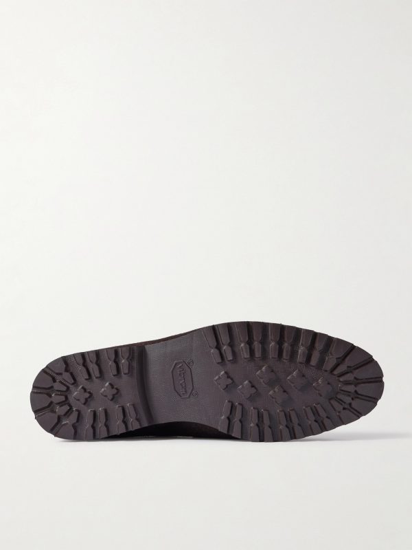 M08 Suede Penny Loafers - E1