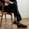 M08 Suede Penny Loafers - OU