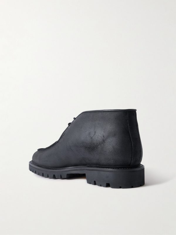 M69 Waxed-Suede Chukka Boots - BK M69 Waxed-Suede Chukka Boots - BK
