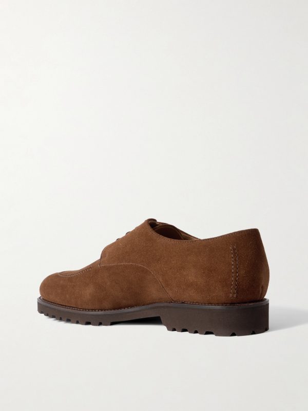 M32 Split-Toe Suede Derby Shoes - BK M32 Split-Toe Suede Derby Shoes - BK