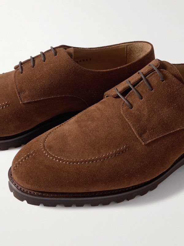 M32 Split-Toe Suede Derby Shoes - CU M32 Split-Toe Suede Derby Shoes - CU