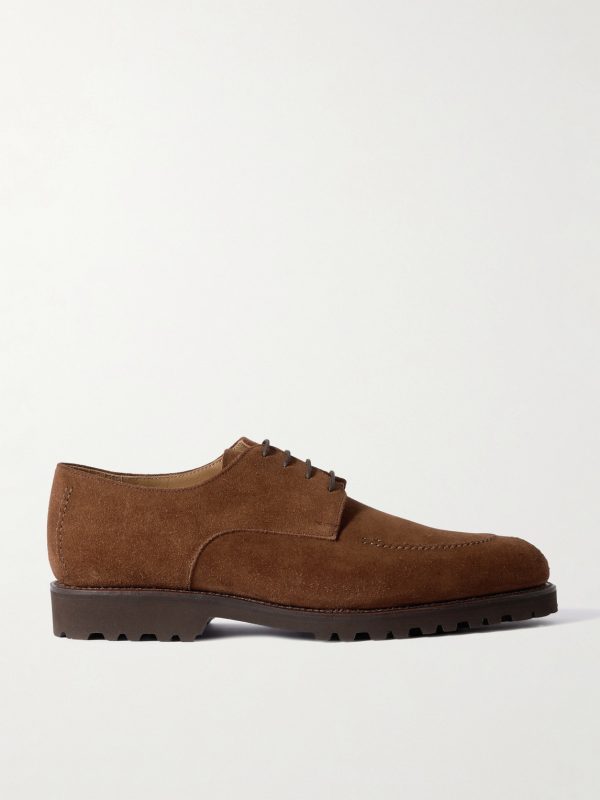 M32 Split-Toe Suede Derby Shoes M32 Split-Toe Suede Derby Shoes