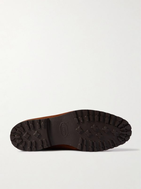 M08 Suede Penny Loafers - E1