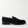 M08 Suede Penny Loafers M08 Suede Penny Loafers