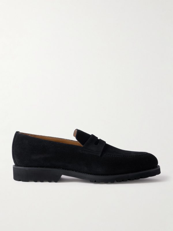 M08 Suede Penny Loafers M08 Suede Penny Loafers