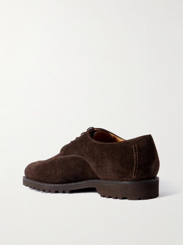 M32 Split-Toe Suede Derby Shoes - BK M32 Split-Toe Suede Derby Shoes - BK