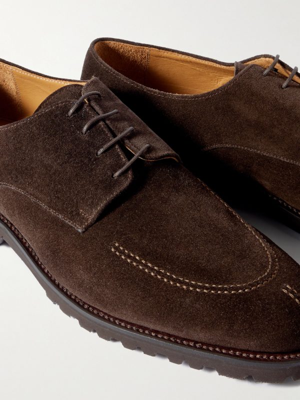 M32 Split-Toe Suede Derby Shoes - CU M32 Split-Toe Suede Derby Shoes - CU