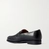 M08 Cross-Grain Leather Penny Loafers - BK M08 Cross-Grain Leather Penny Loafers - BK