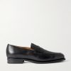 M08 Cross-Grain Leather Penny Loafers M08 Cross-Grain Leather Penny Loafers